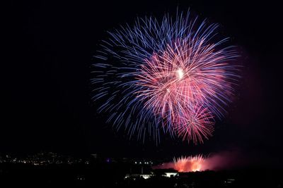Fireworks light the night sky across the country on Independence Day