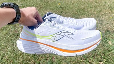 I ran 30 miles in the Saucony Guide 18 — and it's a super smooth ride without the bulk