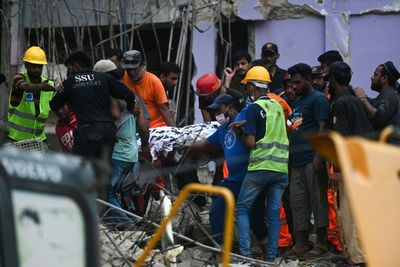 Search Continues After Pakistan Building Collapse Kills 16