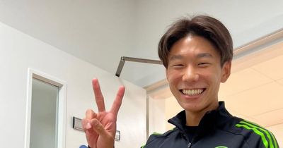 Daizen Maeda's Celtic welcome message to fellow countryman Hayato Inamura