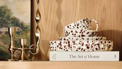 I thought I was over the splatterware trend, but I am seeing it everywhere again this summer – and these new pieces have persuaded me it's worth a revisit