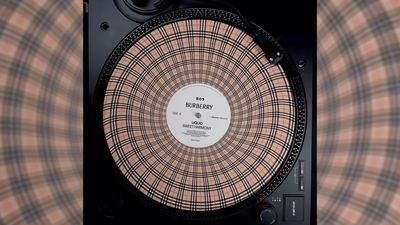 I can’t take my eyes off Burberry’s optical illusion vinyls