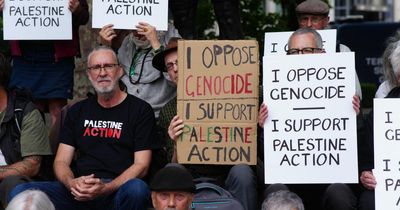 More than 20 people arrested at protest in support of Palestine Action