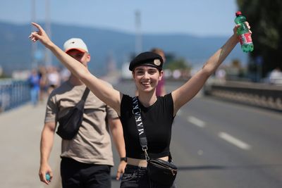 Controversial right-wing singer Marko Perkovic draws tens of thousands to Zagreb concert