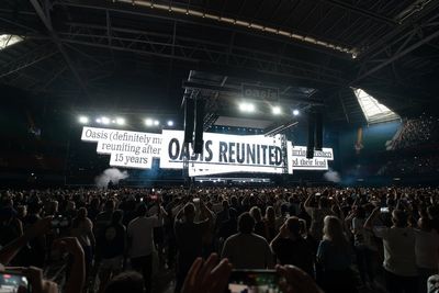 Fan ‘stretchered out’ after ‘medical emergency’ during Oasis comeback show