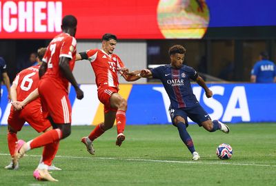 Nine-man PSG into Club World Cup semis with wild 2-0 win over Bayern Munich
