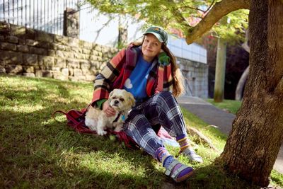 Walking my dog, I feel free to wear the most unhinged outfits – and nobody minds