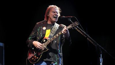“That one’s a ’62. It’s also been shot. There’s a mark on the bottom where the bullet went in”: From his legendary Franken-Les Paul, Old Black, to his Hank Williams-owned Martin, and a pedalboard “ugly button,” Neil Young's rig is like no other