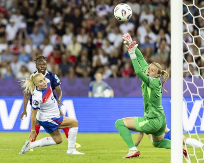 Baltimore fires France to opening win against England to end Wiegman’s Euro record