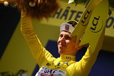 The current GC standings at the Tour de France 2025