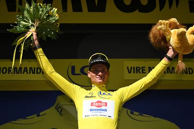 The current GC standings at the Tour de France 2025