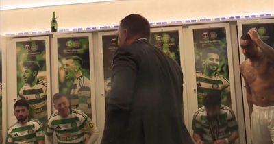 Watch: Brendan Rodgers' dressing room one-liner after Celtic beat Rangers
