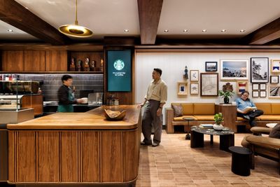 Starbucks is pioneering the ‘coffeehouse of the future’ with comfy chairs and couches as its CEO pushes to reimagine its stores
