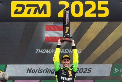 DTM Norisring: Thomas Preining wins chaotic race