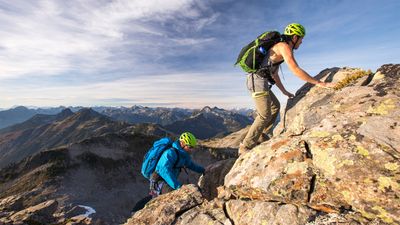 When does scrambling become climbing?