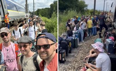 Eurostar chaos as London-bound train evacuated when passengers ‘left with no air or toilets’