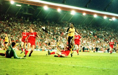 ‘That’s still my biggest regret, not scything Michael Thomas down in 1989’s Anfield title decider. You don’t want to be the bad guy, but it rankles with me’ Ray Houghton on his role in one of English football’s most historic moments