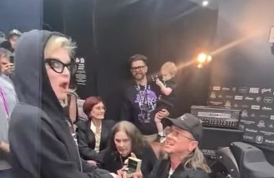 Kelly Osbourne engaged as Sid Wilson proposes backstage at Black Sabbath show