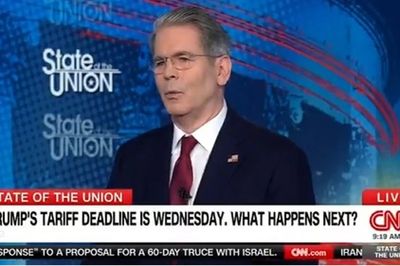 Scott Bessent spars with CNN host over whether Trump’s tariffs count as trade deals
