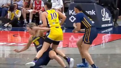 WNBA Fans React to Kelsey Plum's Vicious Move That Leveled Fever’s Lexie Hull