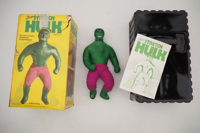 Rare Hulk stretch toy to go under the hammer this month