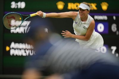 Wimbledon says a call on a shot that landed out was missed because the electronic system was off