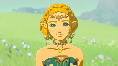 Ingenious Tears of the Kingdom player spends 3 glitchy hours bringing Purah, Paya, and a fake Zelda from across the map all for the perfect photo for Link's wall