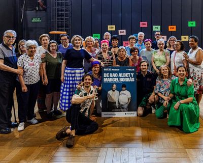 ‘This is art, too’: the Madrid drama space bringing contemporary theatre to older citizens