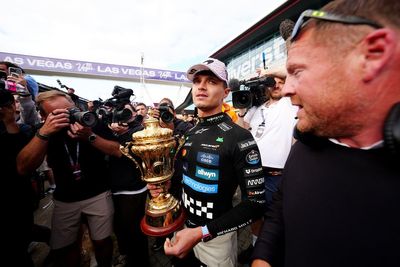 Lando Norris claims first-ever British GP win