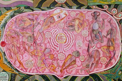 ‘I’m scared and my work reflects that’: the artist painting heavy questions onto the lightness of silk