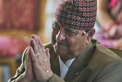 Hundreds greet Nepal's ex-king on his birthday as support for the ousted monarch grows