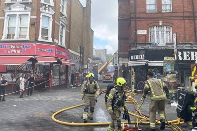 70 firefighters called to blaze on Electric Avenue