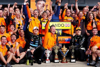 Lando Norris reveals ‘exhausting’ toll of British GP victory and title battle with Piastri