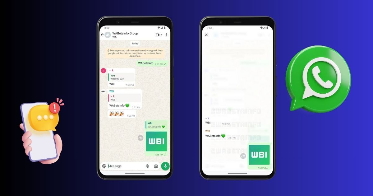 WhatsApp Thread Feature