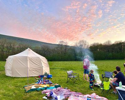 A toddler, a tent and a pile of stones: our surprisingly creative camping kit tests