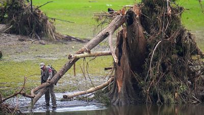 Families return to ruins after Texas flooding that left dozens dead