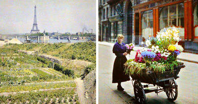 53 Rare Color Photos Of Paris Taken 100 Years Ago