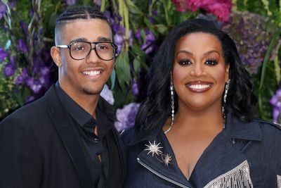 Alison Hammond and son in stitches on Gogglebox over Glastonbury clip