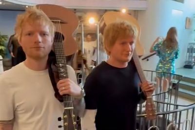 Ed Sheeran shares honest reaction to ‘creepy’ waxwork of himself