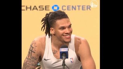 Warriors Rookie Will Richard Had Such a Sweet Reaction to Meeting Steph Curry