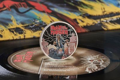 Iron Maiden added to list of music legends celebrated on Royal Mint coins