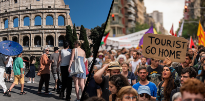 Anti-tourism protests are not new. They happened in ancient Rome, 19th-century England and after World War II