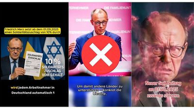 No, Germany is not imposing a ‘solidarity tax’ to fund Ukraine and Israel