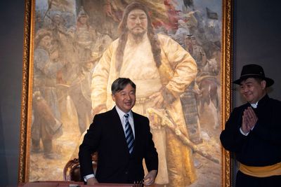 Japanese Emperor Naruhito meets Mongolian president to boost ties