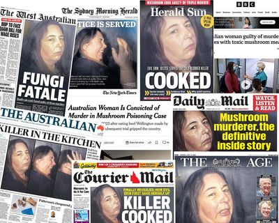‘Fungi fatale’ and ‘death cap stare’: how the world’s media reported Erin Patterson’s guilty verdict