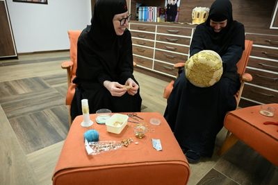 Mitre By Mitre: N. Macedonian Nuns Craft Priceless Holy Headwear