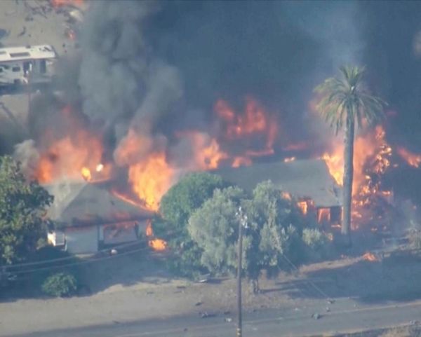 Families confirm five people died in blast at California fireworks warehouse
