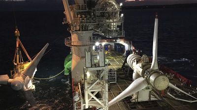 Turbine in Scotland hits ‘very significant milestone’ in a breakthrough for tidal energy
