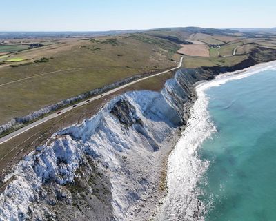 ‘Serious risk to life’: scenic Isle of Wight road could fall into sea, councillor warns