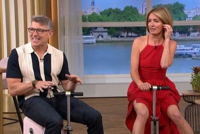 Ben Shephard leaves Cat Deeley red-faced with cheeky quip about her underwear on This Morning